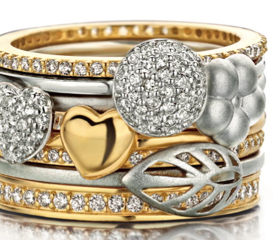 Spirit icons ringe guld sølv Spirit icons ringe guld sølv_findes hos Juul Smykker & Ure
